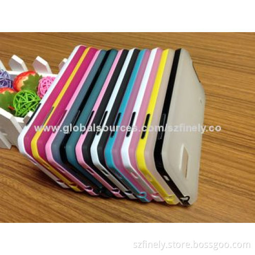 PC + TPU Cases for Samsung Galaxy S5, PC Bumper, Removable Separation Design, Multicolor Choose
